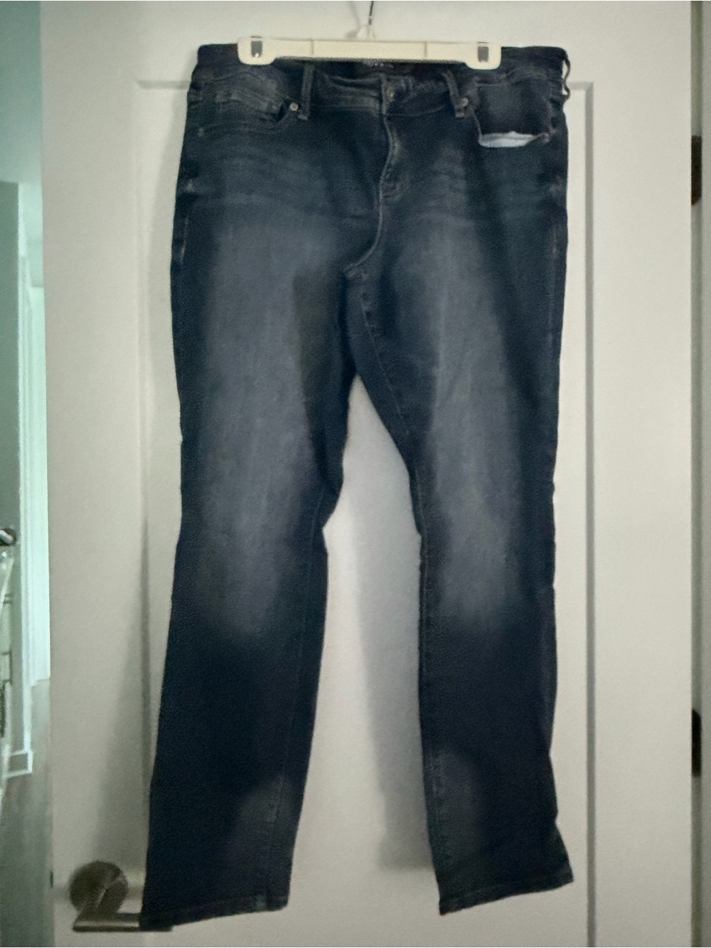torrid Dark Blue Straight-Leg Jeans